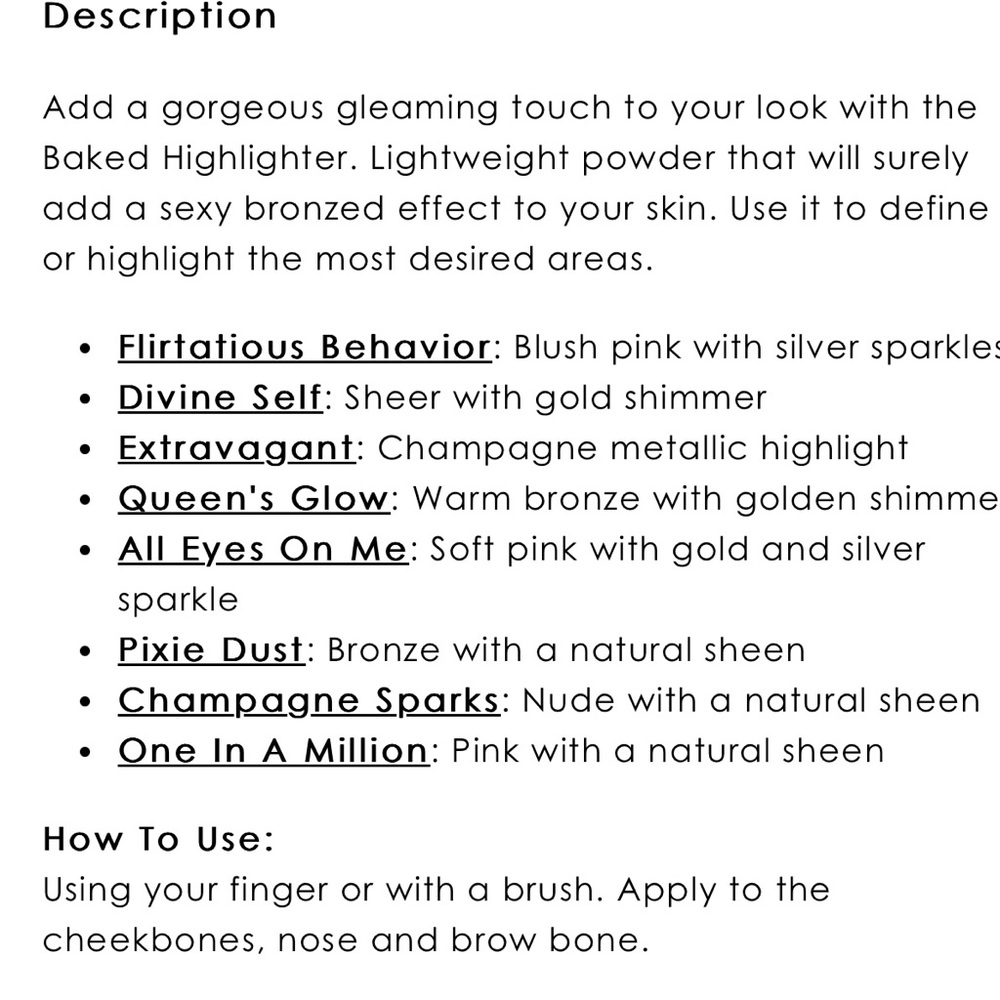 NEW! Rude - Baked Highlighter - Picture 6 of 6